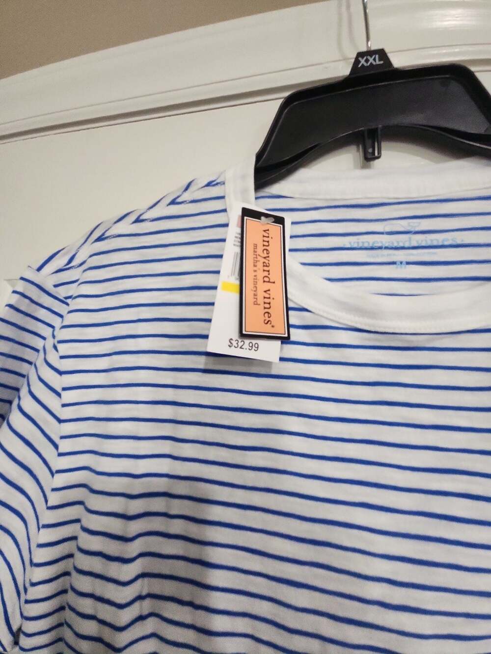 Vineyard Vines Striped Pocket T-Shirt Size M - Picture 4 of 7